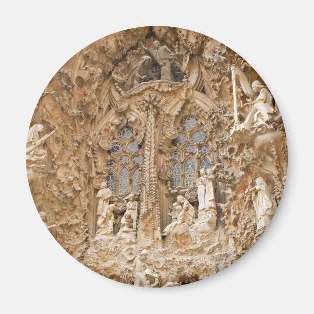 Sagrada Familia Sculptures Magnet (Front)