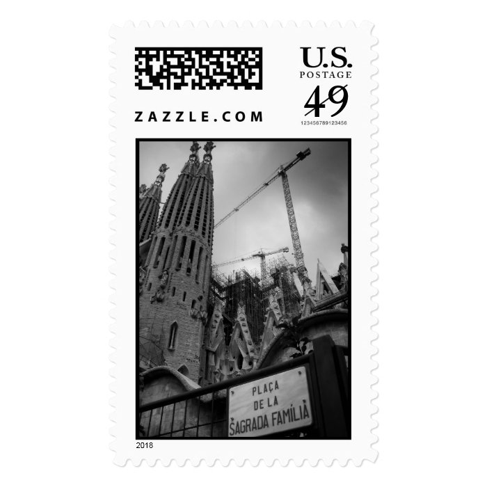 Sagrada Familia Stamp