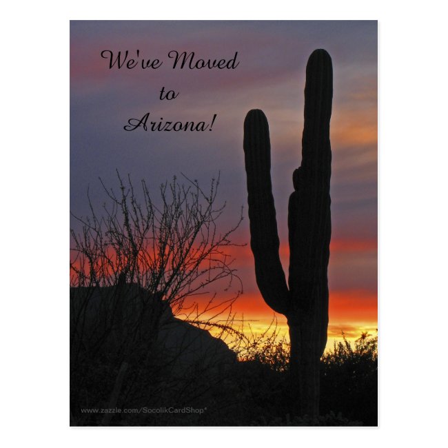 Saguaro at Sunset, New Address Announcement