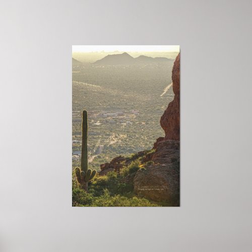 Saguaro Cactus Apache Junction Pheonix AZ 40 x 60 Canvas Print