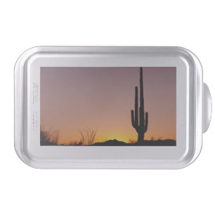 Saguaro Cactus at Sunset Cake Pan