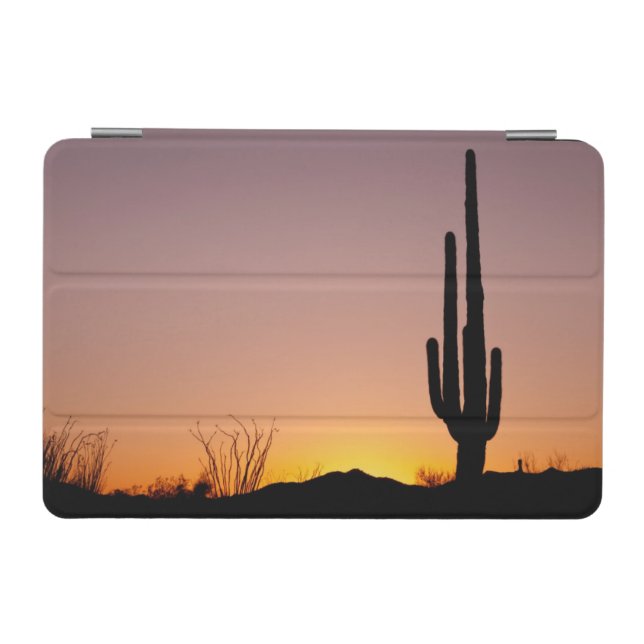 Saguaro Cactus at Sunset iPad Mini Cover (Horizontal)