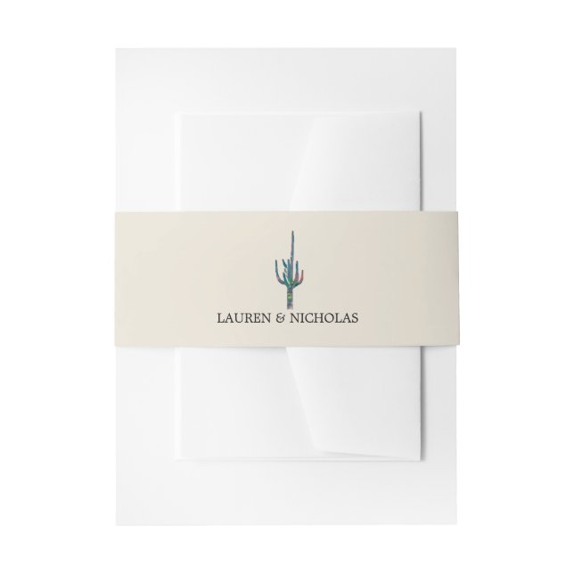 Saguaro Cactus Belly Band (Front Example)