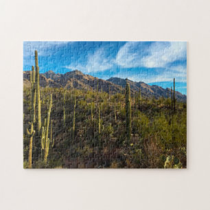 Saguaro Cactus National Park Arizonia. Jigsaw Puzz Jigsaw Puzzle