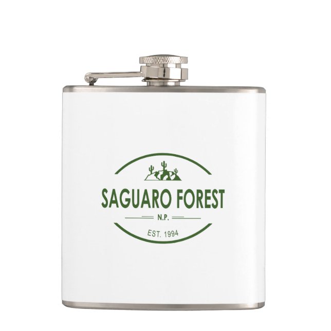 Saguaro Forest National Park Flask (Front)