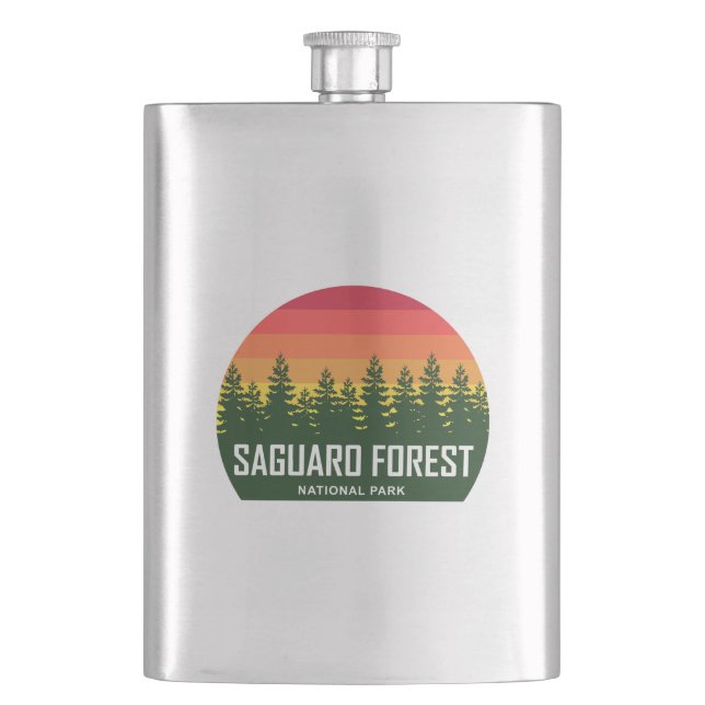 Saguaro Forest National Park Flask (Front)