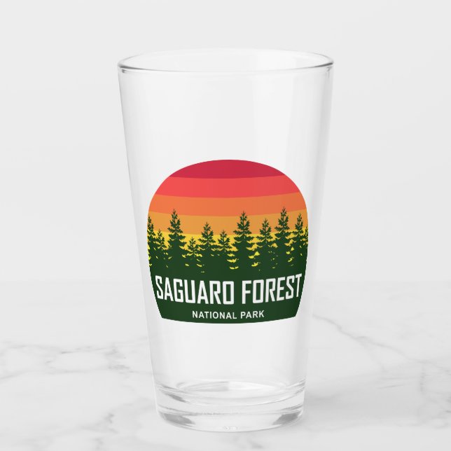 Saguaro Forest National Park Glass (Front)