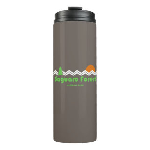 Saguaro Forest National Park Retro Thermal Tumbler
