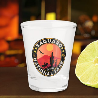 Saguaro National Park Arizona U.S. Shot Glass