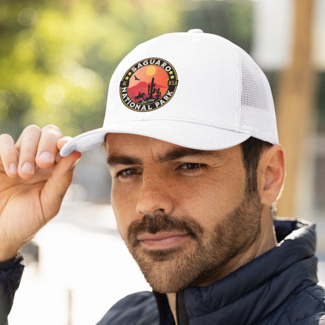 Saguaro National Park Arizona U.S. Trucker Hat (Creator Uploaded)