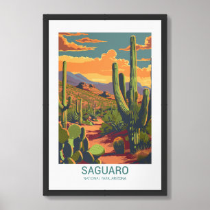Saguaro National Park Arizona USA  Framed Art