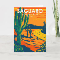 Saguaro National Park Arizona Vintage