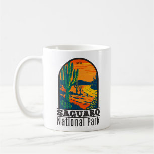 Saguaro National Park Arizona Vintage Coffee Mug
