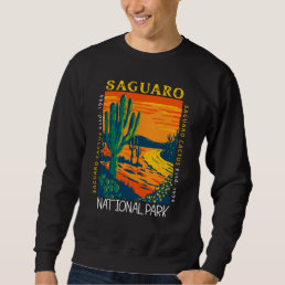 Saguaro National Park Arizona Vintage Distressed Sweatshirt