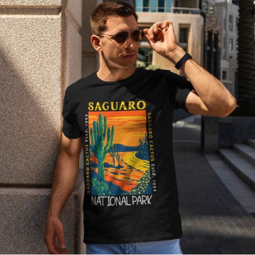Saguaro National Park Arizona Vintage Distressed  T_Shirt