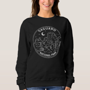 Saguaro National Park Arizona Vintage Monoline Sweatshirt