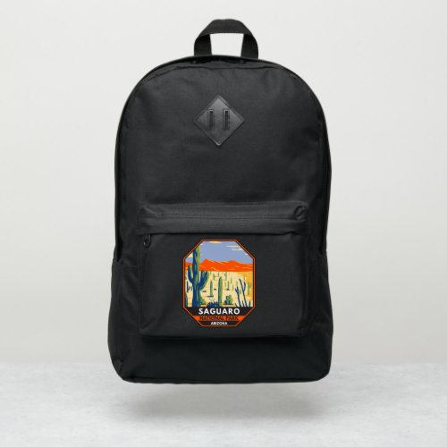 Saguaro National Park Arizona Vintage Port Authority Backpack