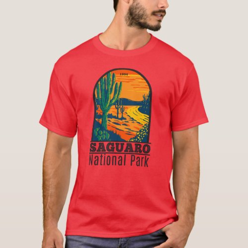 Saguaro National Park Arizona Vintage T_Shirt