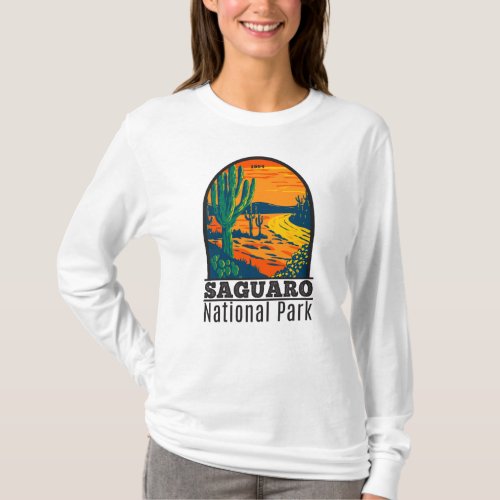 Saguaro National Park Arizona Vintage T_Shirt