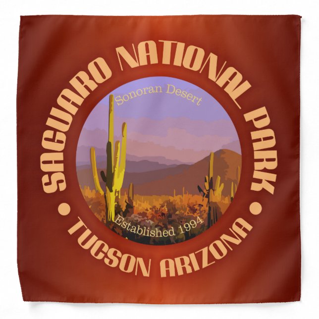 Saguaro National Park (C) Bandana (Front)