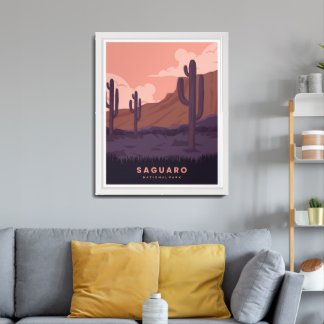 Saguaro National Park Framed Art