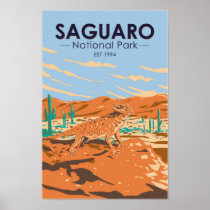 Saguaro National Park Horned Lizard Vintage