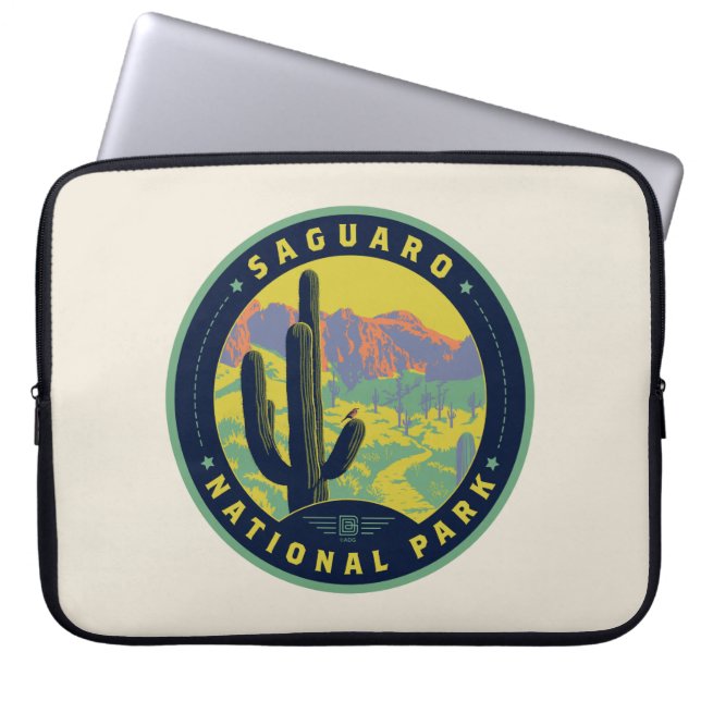 Saguaro National Park Laptop Sleeve (Front)