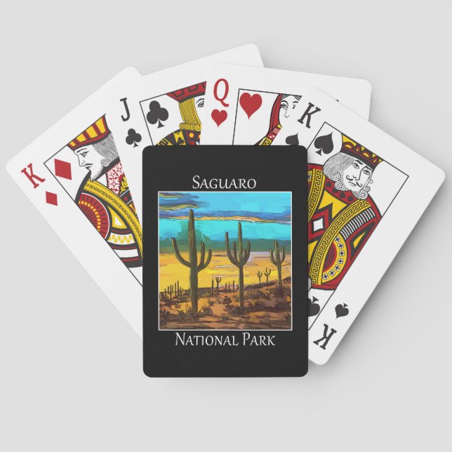 Saguaro National Park Poker Cards (Back)