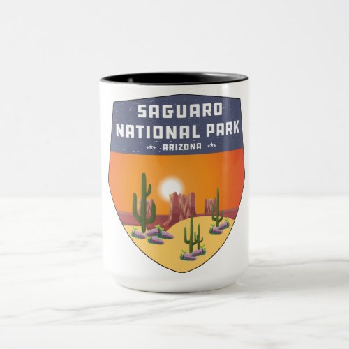 Saguaro National Park Souvenir Cactus Arizona Mug