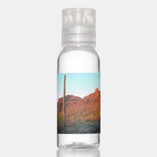 Saguaro National park sunset  Hand Sanitizer