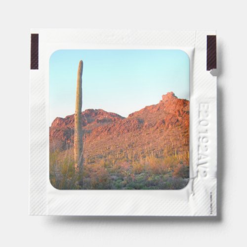 Saguaro National park sunset Hand Sanitizer Packet