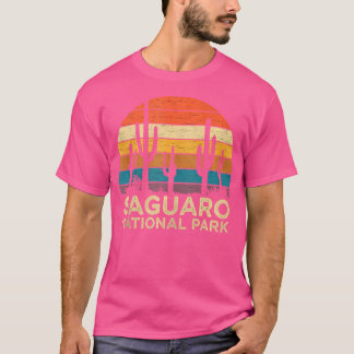 Saguaro National Park Vintage Cactus Hiking Advent T-Shirt