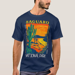 Saguaro National Park Vintage Saguaro Cactus Vinta T-Shirt