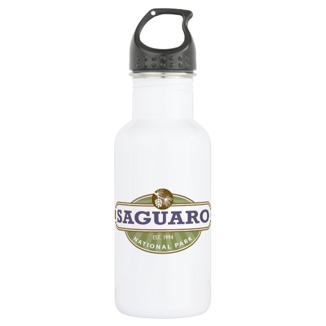Saguaro National Park Water Bottle (Front)