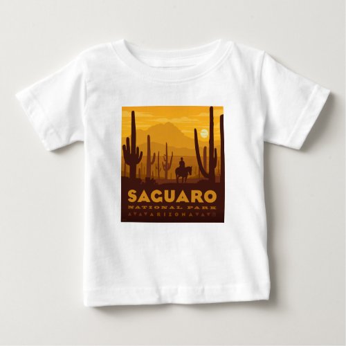 Saguaro Square National Park  Arizona Baby T_Shirt
