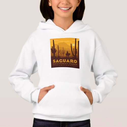 Saguaro Square National Park  Arizona Hoodie