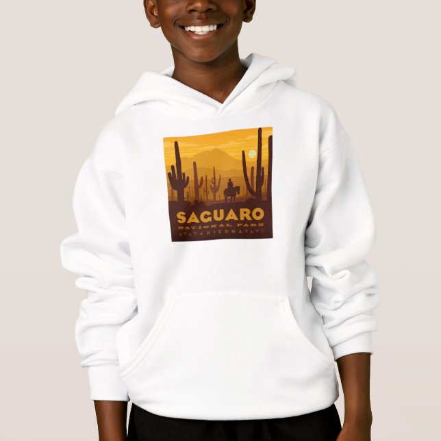 Saguaro Square National Park | Arizona Hoodie (Front)