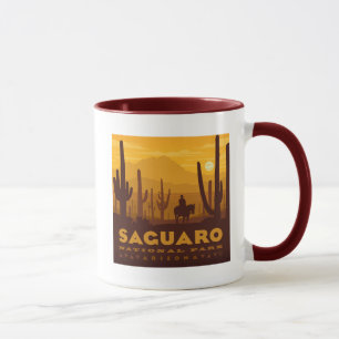 Saguaro Square National Park Arizona Mug