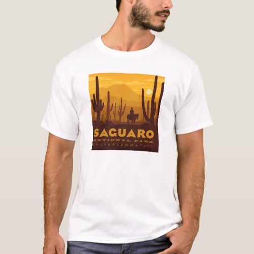 Saguaro Square National Park  Arizona T_Shirt