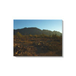 Saguaro Sunrise at Saguaro National Park Canvas Print