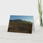 Saguaro Sunrise at Saguaro National Park Card
