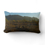 Saguaro Sunrise at Saguaro National Park Lumbar Pillow