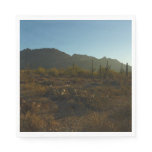 Saguaro Sunrise at Saguaro National Park Napkins