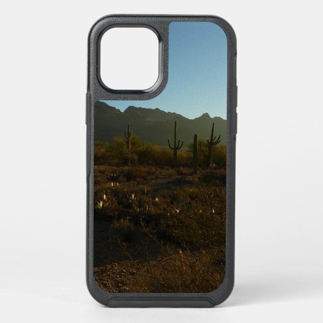 Saguaro Sunrise at Saguaro National Park Otterbox iPhone Case (Back)