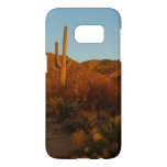 Saguaro Sunset I Arizona Desert Landscape Samsung Galaxy S7 Case