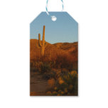 Saguaro Sunset I Arizona Desert Landscape Gift Tags