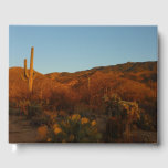 Saguaro Sunset I Arizona Desert Landscape Guest Book