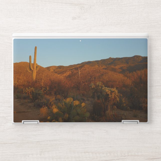 Saguaro Sunset I Arizona Desert Landscape HP Laptop Skin (Front)