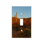 Saguaro Sunset I Arizona Desert Landscape Light Switch Cover