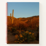 Saguaro Sunset I Arizona Desert Landscape Notebook